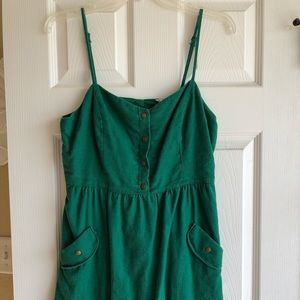Green dress